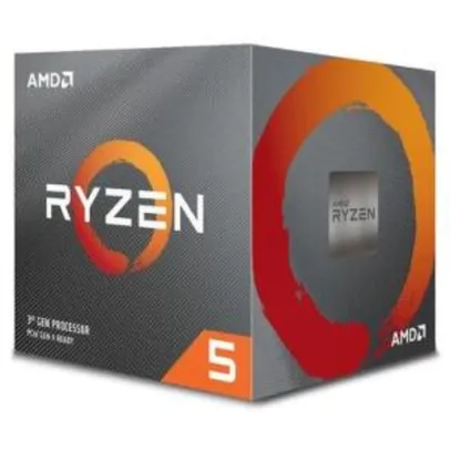 Processador AMD Ryzen 5 3600X Cache 32MB 3.8GHz (4.4GHz Max Turbo) AM4