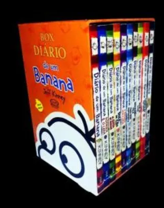 Box - Diário De Um Banana - 10 Volumes - R$69