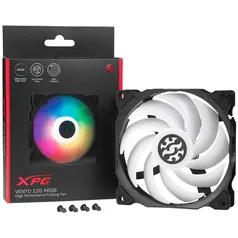 Cooler FAN XPG, 120mm, ARGB, Branco - VENTO120ARGB-BKCWW