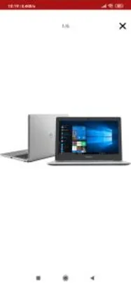 [APP] Notebook Motion I581TA-15 Intel Core i5 8GB 1TB Tela 15,6" Windows 10 Prata - Positivo R$1900