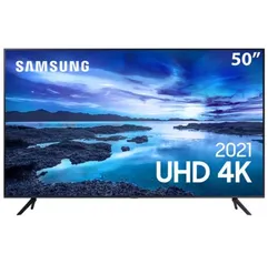 Smart TV 50" UHD 4K Samsung 50AU7700