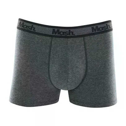 Cueca Mash Boxer Cotton Elástico Frisos Confortável Básica