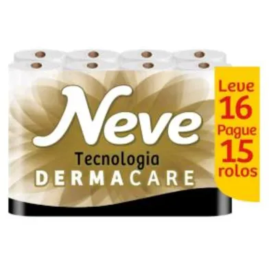 Papel Higiênico Folha Tripla Neve Supreme 30217775 - 16 Rolos 20m - R$10