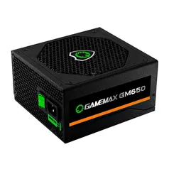 Fonte Gamemax, 650W, 80 Plus Bronze - GM650