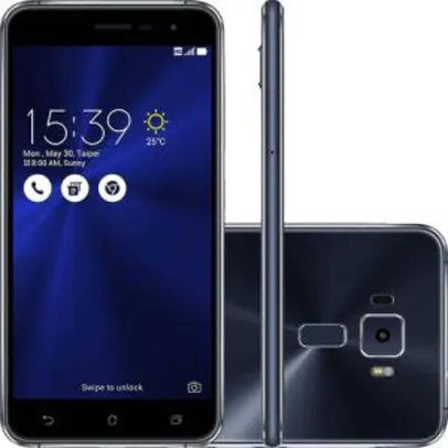 Smartphone Asus Zenfone 3 ZE520KL Dual Chip Tela 5.2" 32GB Câmera 16MP - Preto Safira