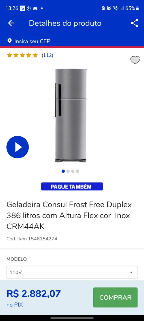 Imagen na descrição da promoção