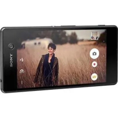 [SOU BARATO] Smartphone Sony Xperia M5 Dual Chip Desbloqueado Android 5.0.2 Tela 5" 16GB 4G 21MP - Preto por R$1.549