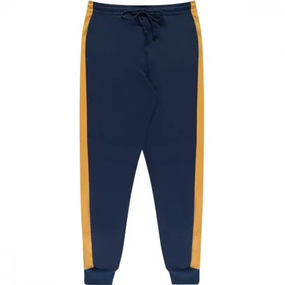 Calça Jogger Em Moletom Com Faixa Lateral Masculina Folha By Hering (Tam.P)