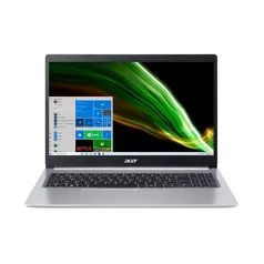 Notebook Acer Aspire 5 A515-54G-52C1 Intel Core I5 8GB 512GB SSD MX250 15,6' Windows 10 | R$3599