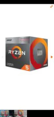 Processador AMD Ryzen 5 3400G - R$ 899