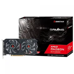 Placa de Vídeo Biostar AMD Radeon RX 6600, 8GB, GDDR6, Ray Tracing, VA6606RM81