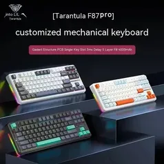 AULA F87 Pro Teclado Mecânico Tri Mode