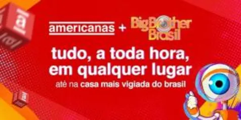 [App] Americanas + BBB21 | 10% OFF em todo o site