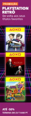 (PSN) Promoção PlayStation Retrô