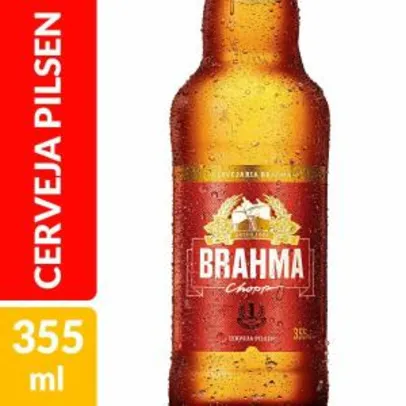 Cerveja BRAHMA LONG NECK garrafa 355ml por R$ 2