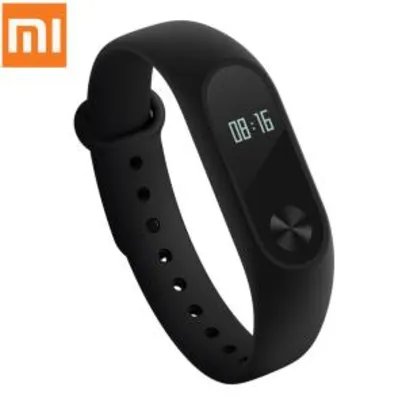 Original Xiaomi Mi Band 2 Smart Watch for Android iOS - BLACK - R$71,10