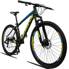 Bicicleta Aro 29 Dropp Z3 21v Câmbios Shimano TZ Freio a Disco Mecânico com Suspensão