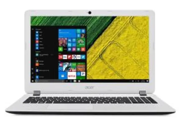 Notebook Acer ES1-572-347R Intel Core i3 4GB RAM 500GB HD 15.6" Windows 10 - R$2079
