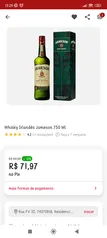Wiskey Jameson Irlandês - 750 ml