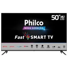 Smart TV Philco 50" PTV50G70SBLSG 4K LED | R$1.949