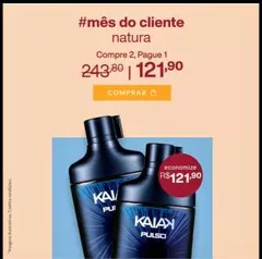 Kit Colônia Kaiak Pulso | R$106