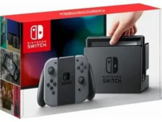 [PRIME] Console Nintendo Switch - Cinza (Nacional) - R$2429