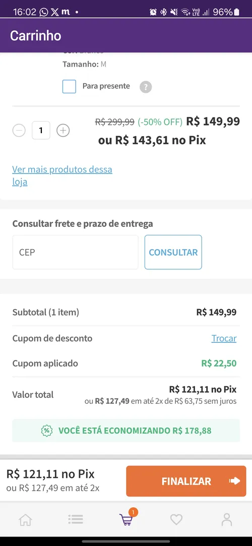 Imagen na descrição da promoção