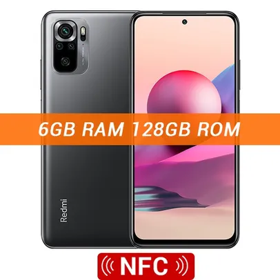 Xiaomi Redmi Note 10S 6/128GB | R$1179