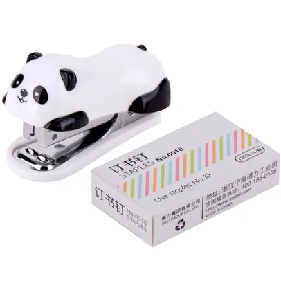 Conjunto de grampeador de panda pequenos animais | R$0,33