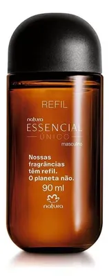 Natura Essencial Único Refil 90ml para masculino