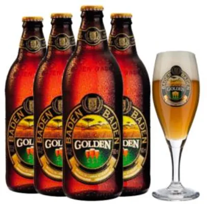 Kit Baden Baden Golden Ale + taça de presente - R$59,60