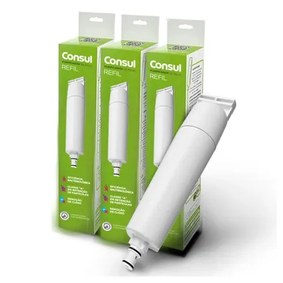 Combo 3 Filtros para Purificador Consul CPC31 e CPB34 - CIX06AX