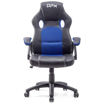 [AME R$ 250,79] Cadeira Gamer Azul Giratória GT5 - DPX