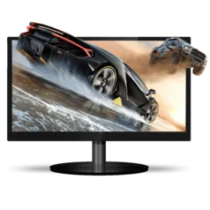 Monitor Gamer PCTop LED, 19 Pol, 60Hz, HDMI/VGA, VESA, Com Inclinação, MLP190HDMI