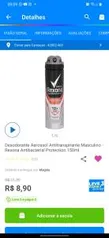 Leve 3 pague 2 - Desodorante Rexona Motion Sense R$ 5,90