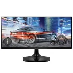 [EFACIL] Monitor LED Full HD UltraWide 25" 25UM58 Função Flicker Safe e Reader Mode Preto - LG POR R$837