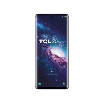 Smartphone tcl 20 Pro 5G Tela 6.67 fhd + 256GB + 6GB ram Snapdragon Câmera Sony 48MP