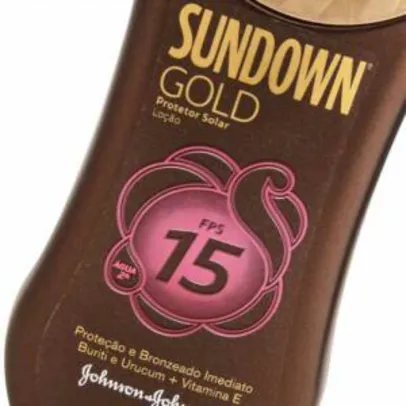 Protetor Solar Sundown Gold FPS15 | R$11