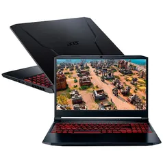 Notebook Gamer Acer NVIDIA GeForce GTX 1650 Core i5-11400H 8GB 1TB 256GB SSD Tela Full HD 15.6” Wind