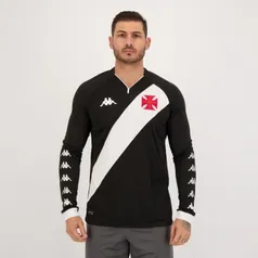 Camisa Kappa Vasco I 2022 Manga Longa