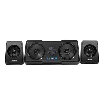 Caixa de Som Gamer Mancer Murk, 2x5W+2x3W RMS, RGB, USB, Preto, MCR-MRK-RBW01