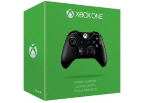 Controle Wireless Microsoft Xbox One EX6-00006 entrada P2 - R$200