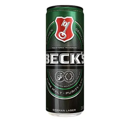 (LEIA DESCRIÇÃO) 8 Unid de Cerveja Beck's Lata 350ml Grátis