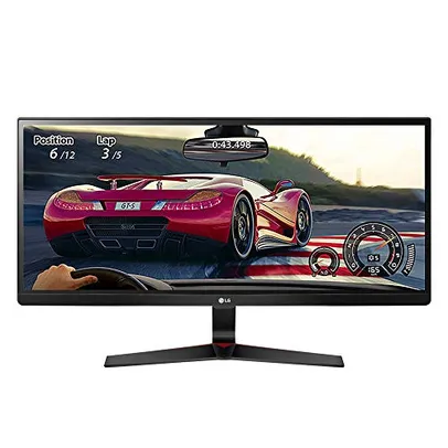 LG 29UM69G Ultrawide - Monitorar jogador, Full HD IPS, Redução de desfoque de movimento de 1 ms, and FreeSync, 29''