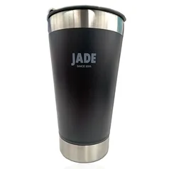 Copo Térmico Inox Jade Preto 473ml