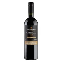 Vinho tinto meio seco Cabernet Sauvignon, Carménère Santa Carolina Reservado 2018 750 ml