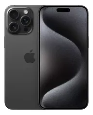 Apple iPhone 15 Pro Max (256 GB) - Titânio Preto - Distribuidor autorizado