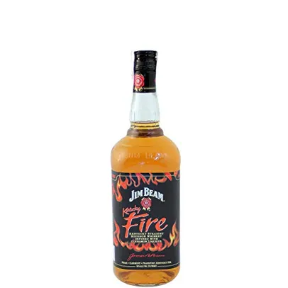 Whisky Jim Beam Fire, Bourbon, 1L