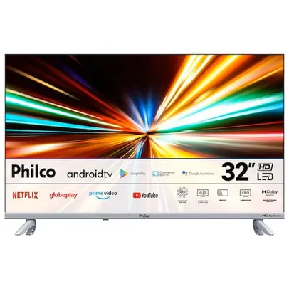 REEMBALADO: Smart TV LED 32 HD Philco PTV32G23AGSSBLH