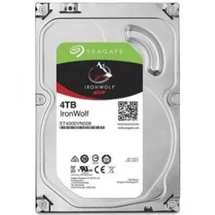 HD Interno Seagate Sata 6Gb/s NAS Ironwolf 4TB 5900RPM ST4000VN008